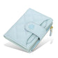 Women’s Short Multiple Card Slots Zipper Wallet - Fashionably Short Wallet for Card Complications