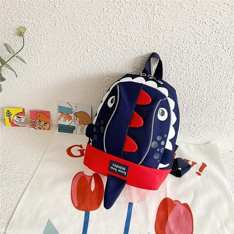 Fashionable And Simple Children’s Small Dinosaur Backpack