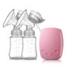 Automatic Massage Double-sided Electric Milk Collector - Pink