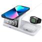 Four-in-one Clock Wireless Charger Fast Charger - Four-in-One Wireless Charger for Speedy Time Travel