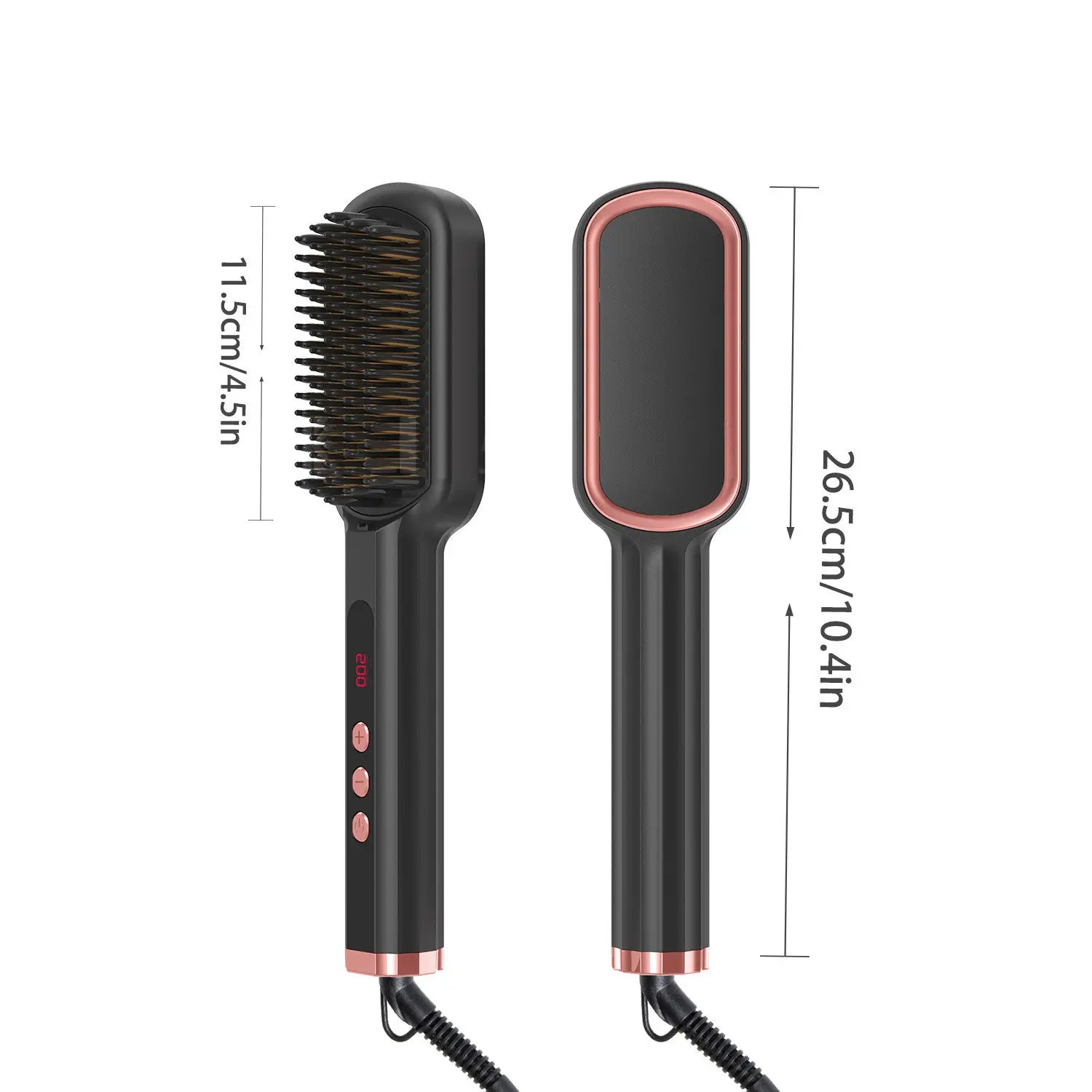 Multifunctional Hair Straightener and Curling Iron with Tourmaline Ceramic Technology