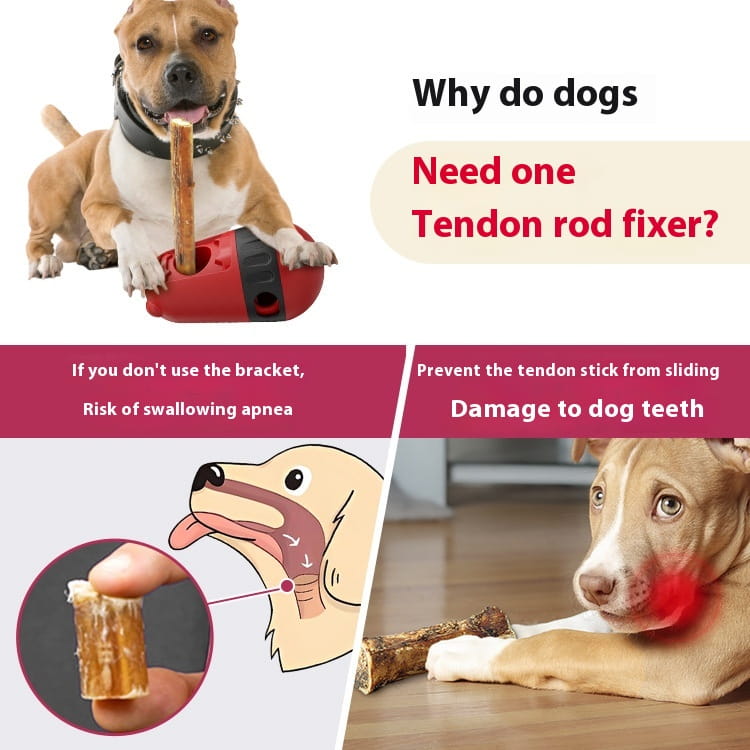 Plastist suupistepulgahoidja lemmikloomade jaoks punase ja rohelise mänguasja lisavarustuse jaoks