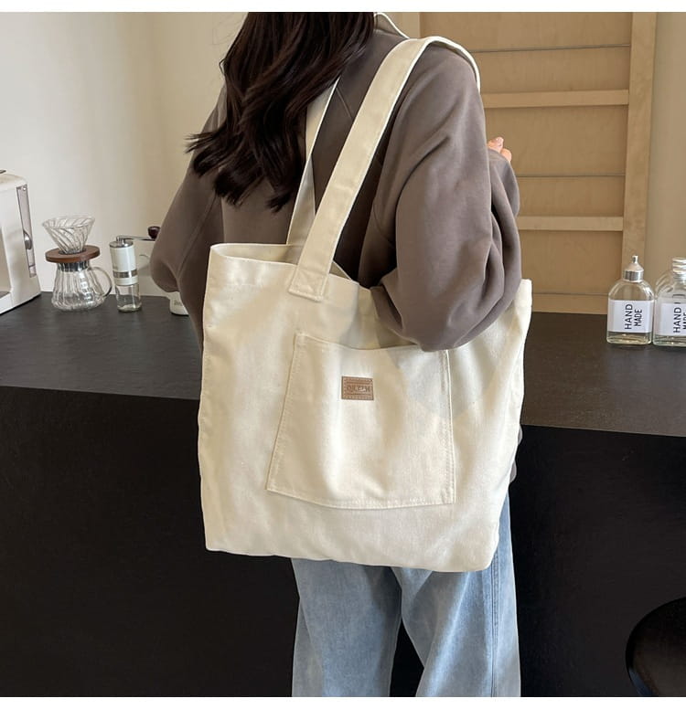 Sac vertical carré de valise de voyage en toile avec organisateur d'emballage à fermeture éclair