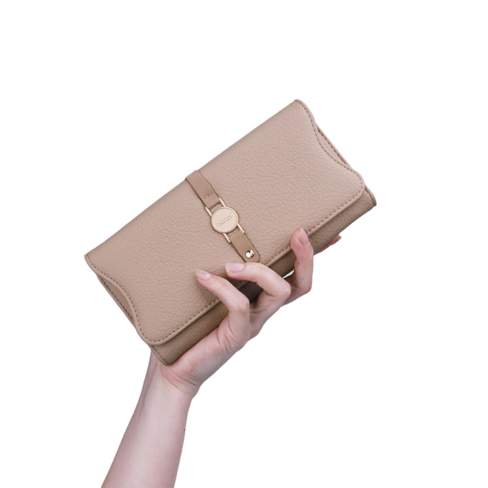 Women’s Leather Purse Long And Simple Fashion - Purse Perfection for Women Who Love Simple Style