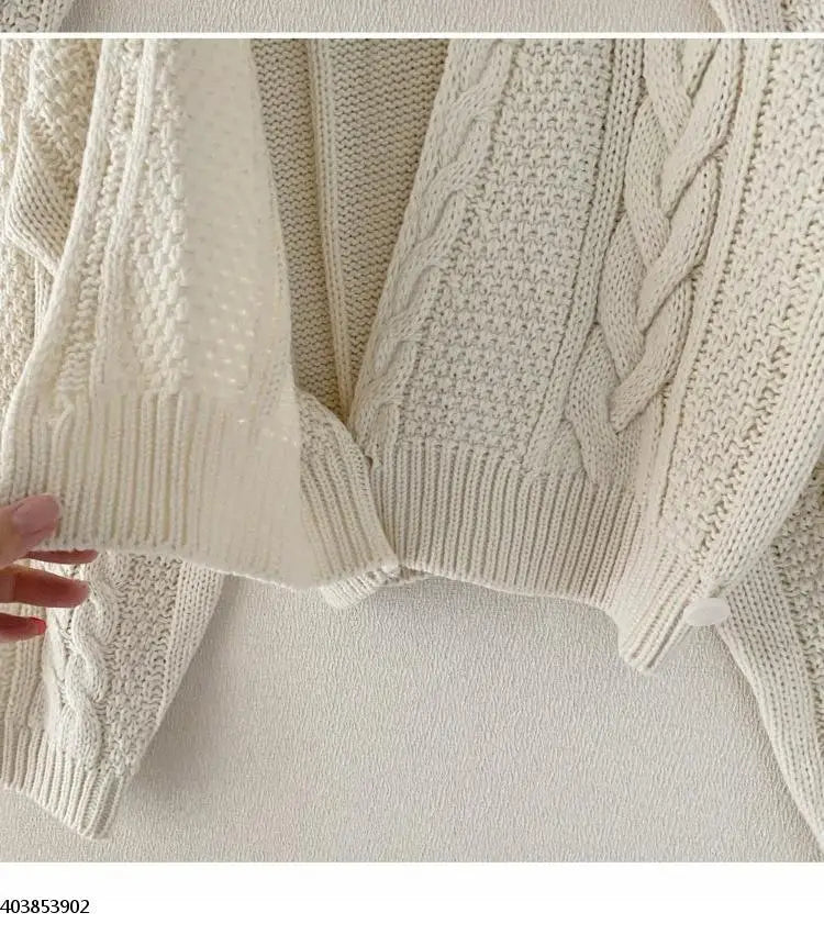 3D effekt alpakka fleece pullover genser raglan erme streetwear unisex