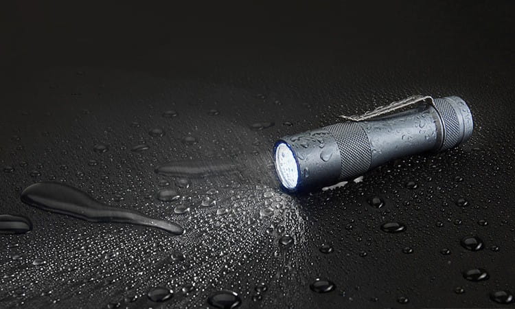 High Brightness XHP50 Lamp Bead Flashlight with 3500 Lumens and Long Lifespan