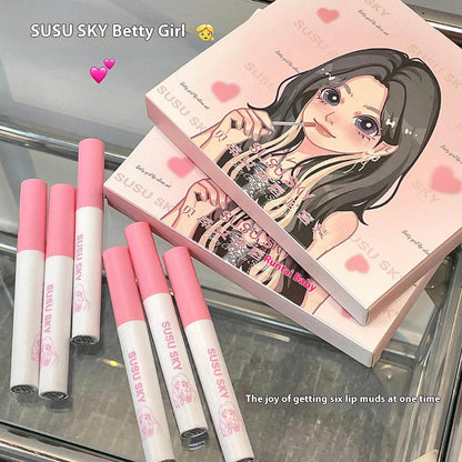 Betty Girl Lip Mud obleka trajna