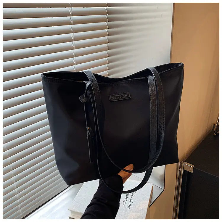 Sac à bandoulière de voyage en tissu Oxford avec poches à fermeture éclair et support de téléphone portable