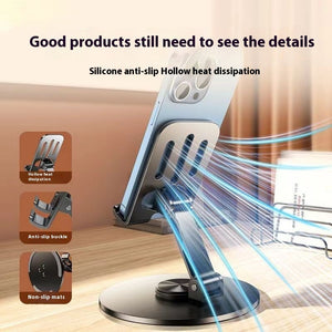 360 Degree Rotation Adjustment Folding Lazy Tablet Desktop Phone Holder