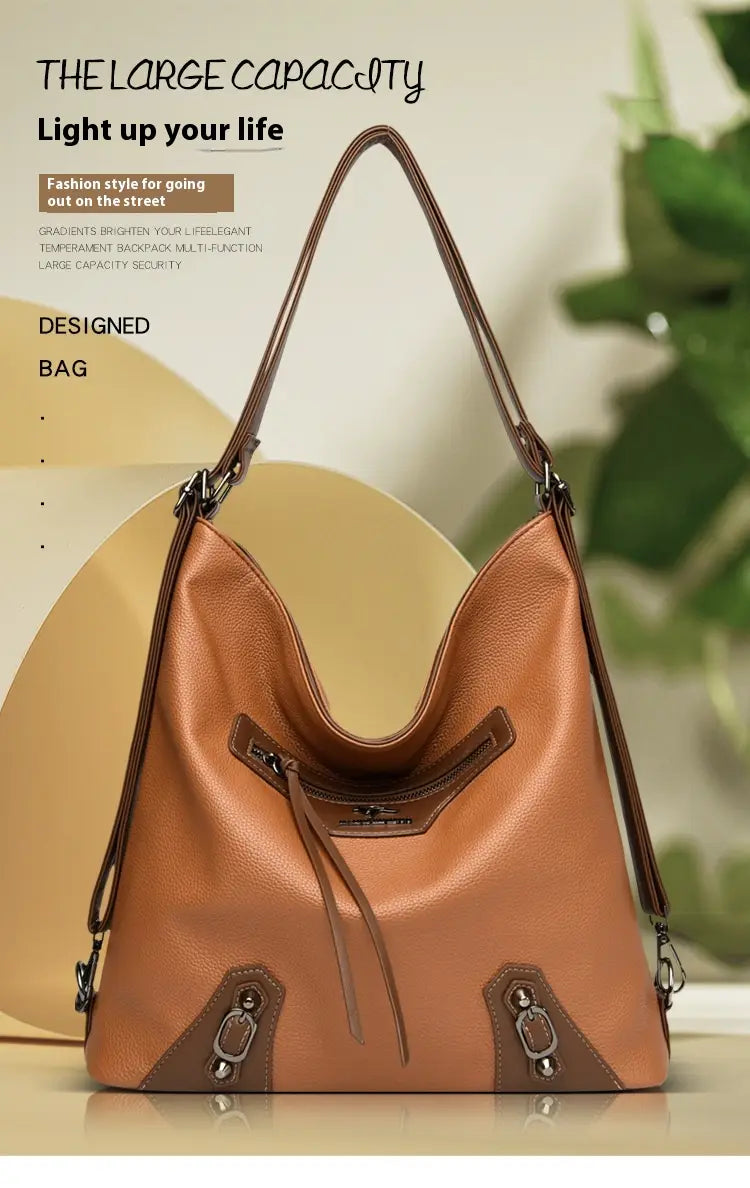 Large Capacity Multi Compartment Cross Body Bag in Durable Polyester Fabrics