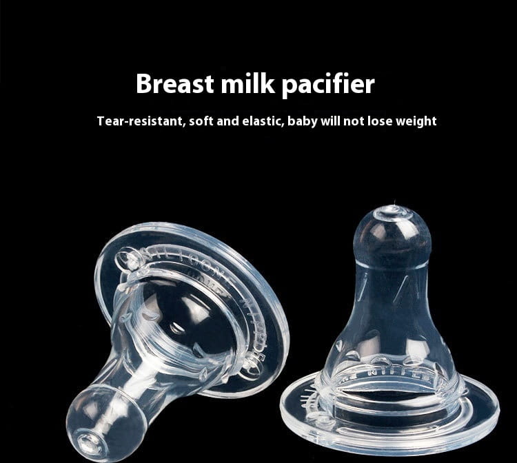 Liquid Silicone Baby Nipple for 0-3 Years Soft Simulation Feeding