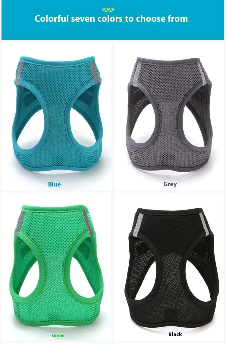 Macska kitörő biztonsági gallér hálószalaggal és kézi kötéllel több színben