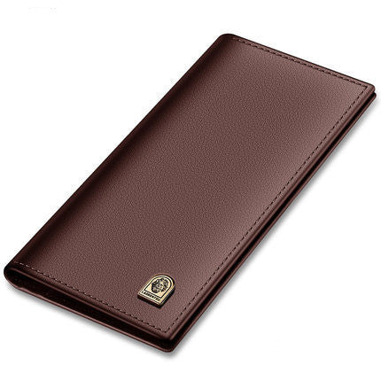 European And American New Wallet Long Soft Leather Men - Wield Luxury with This Soft Leather Wallet for Men