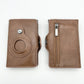 Men’s Wallet Tracker Card Clamp Metal Card Holder - Crazy Horse Wallet Tracker for Forgetful Gents