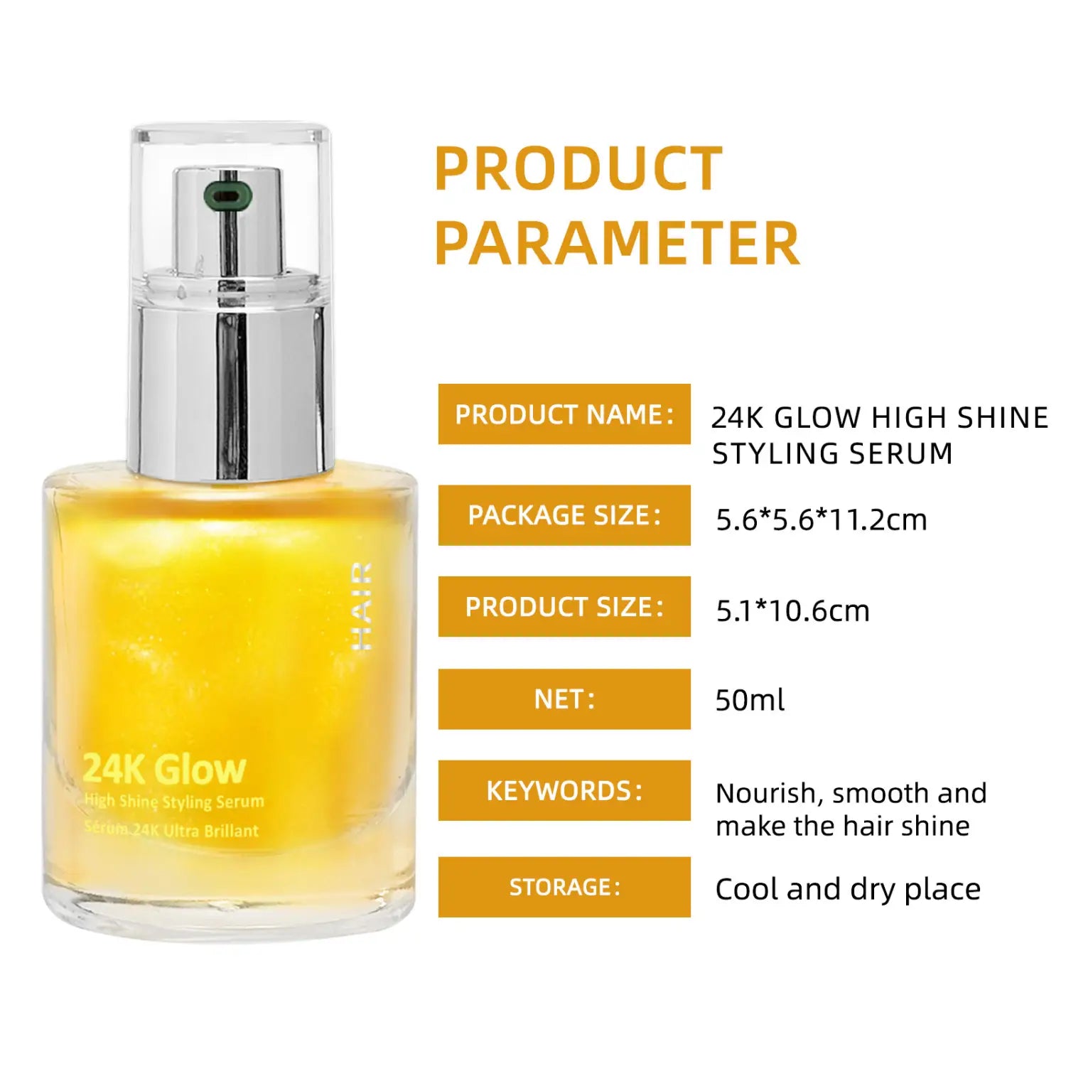 Juuksehoolduse eeterlik õli frizzi juhtimiseks ja kuldlindi töötlemiseks