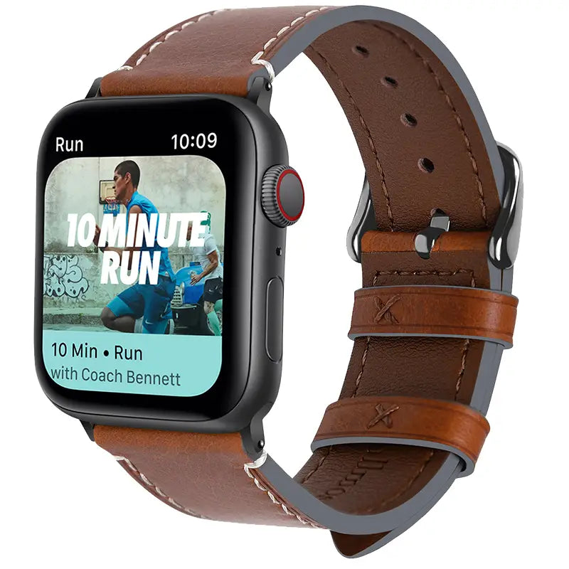 Men’s leather watch strap