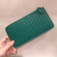 Women’s Long Genuine Leather ID Card Bag - Laughing Leather Card Bag for Stylish Women