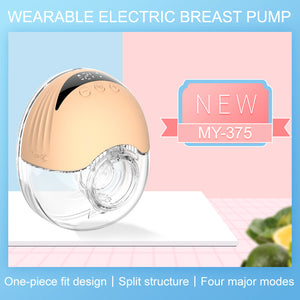 Intelligent Breast Pump Wearable Large Suction Breast Pump Silent Portable Automatic Breast Pump Massage Lactation