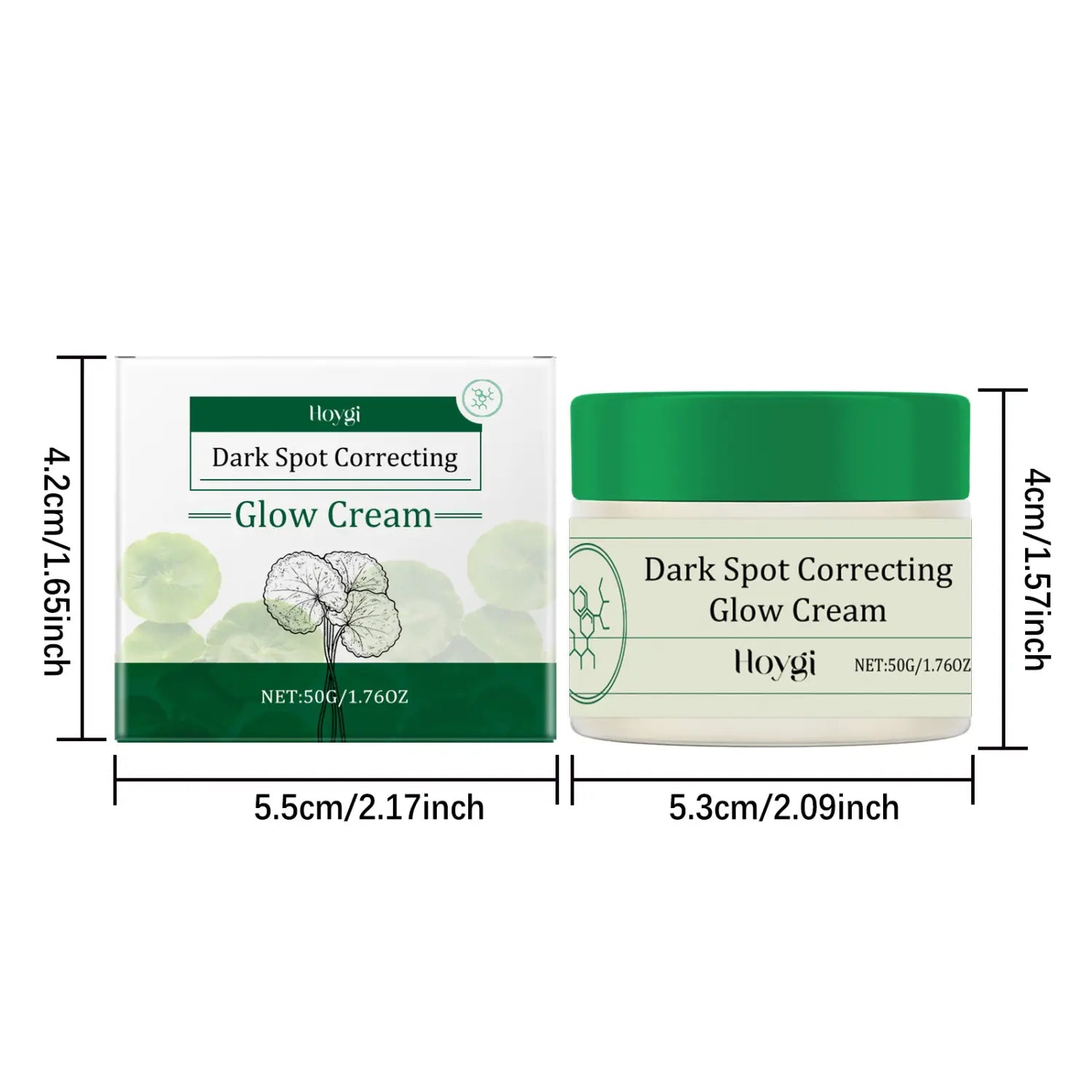 Brightening Skin Cream with Ceramides and Natural Extracts 50g