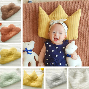 Cotton Breathable Shaping Pillow Anti-deviation Head Baby Correction - Pillow That Shapes Baby Heads in Style A41 Crown