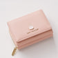 Women’s Square Wallet Three Fold Multifunctional Card Holder - Witty Wallet Wonderland for Fabulous Females