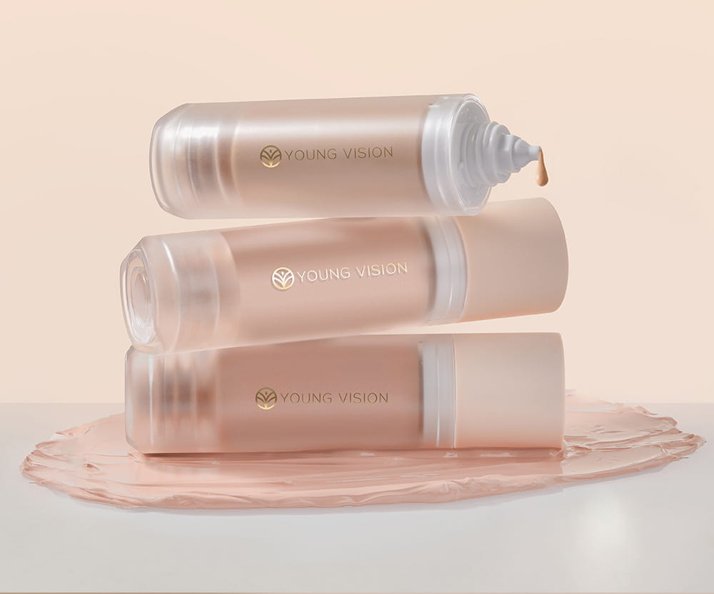 Oil Control Liquid Foundation Large Capacity for Oily Skin 40ml