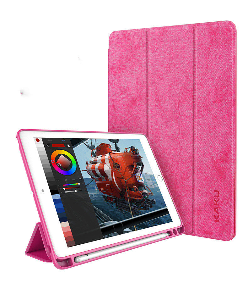 Leather Tablet Case With Pen Slot - Leather Tablet Case With Pen Slot for Stylish Scribbles