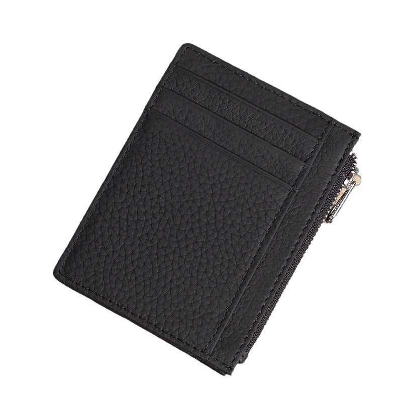 Leather Holder Men’s Credit Card Document Bag - Stylish Leather Holder for Your Card’s Best Life