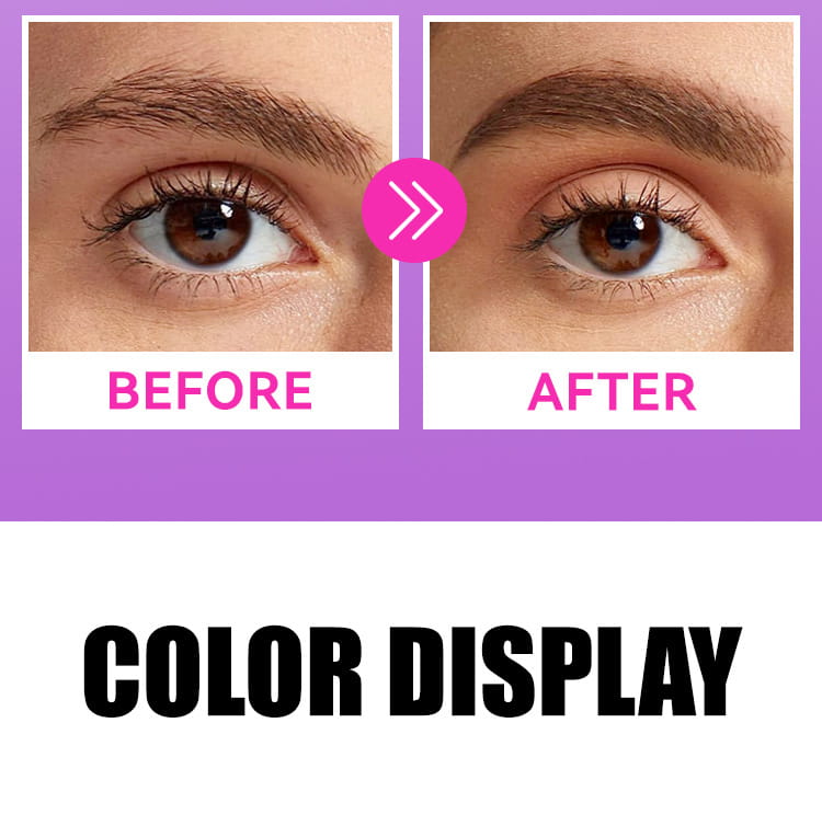 Waterproof Eyebrow Pencil Set with 4 Neutral and Dark Shades