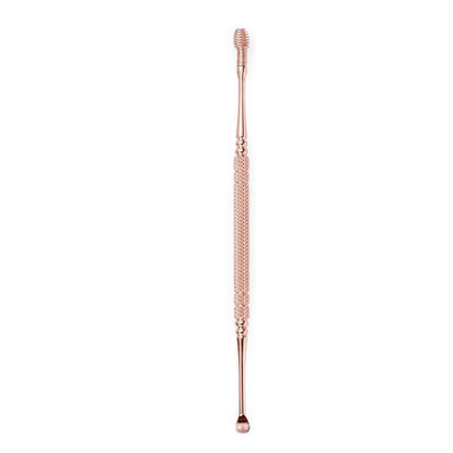 Luminous Rose Gold Japanese Style Ear Pick with Double-Headed Design - Elegant for a Wax-Free Life ear pick japanese