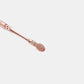 Luminous Rose Gold Japanese Style Ear Pick with Double-Headed Design - Elegant for a Wax-Free Life ear pick japanese