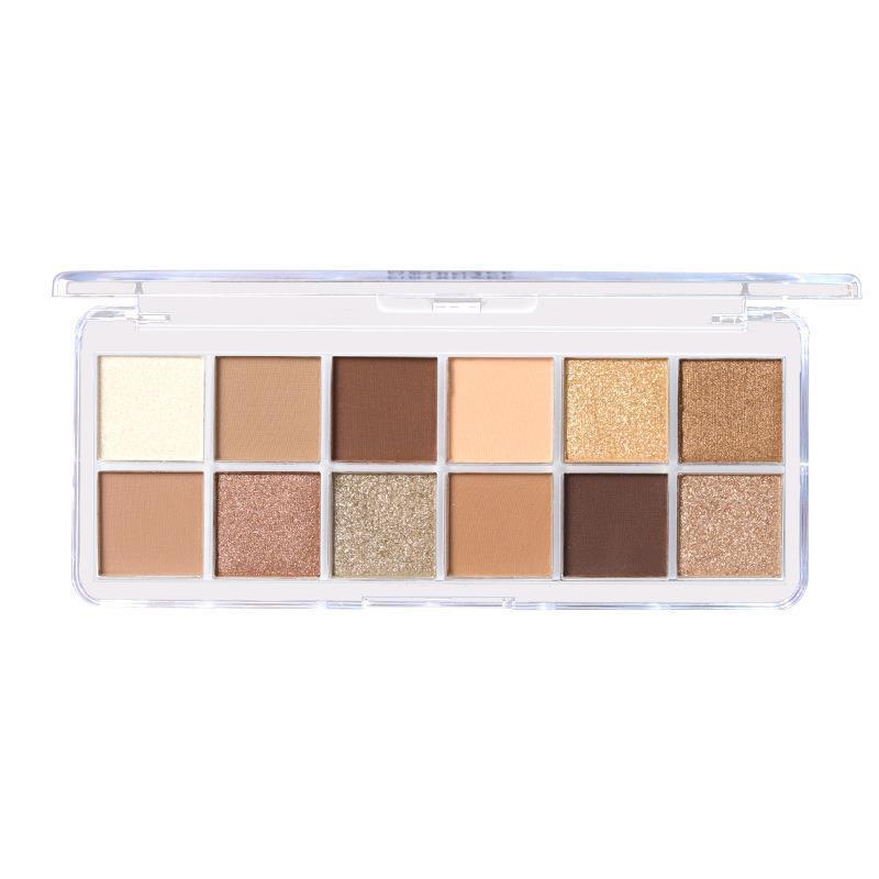 Earth Color Waterproof Eye Shadow Plate Set in 1G Shades - eye shadow plate earth color waterproof