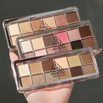 Earth Color Waterproof Eye Shadow Plate Set in 1G Shades - eye shadow plate earth color waterproof