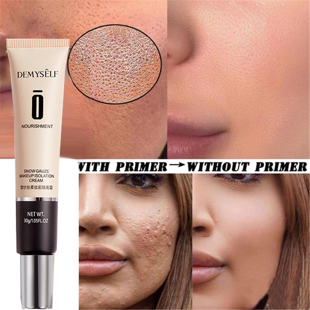 Easy to Wear Smooth Skin Face Makeup Primer Facial Whitening Skin Oil-control Hydrating Cream Matte Foundation Makeup