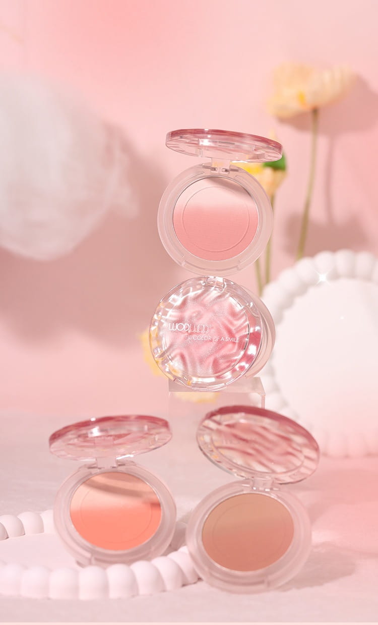 Neutral Blush Powder Rouge for Sensitive Skin 7g Large Compact