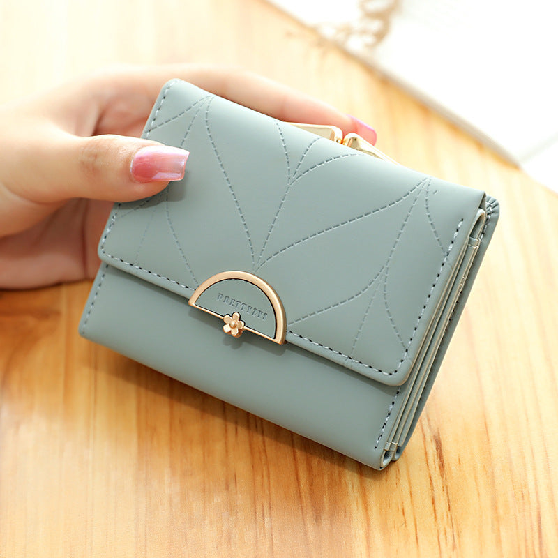 Women’s Fashion Candy Color Folding Money Clip - Stylish Money Clip for Women Sweet as Candy