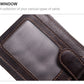 Men’s Multi-card Anti-magnetic Real Cowhide Wallet - Cowhide Wallet: Stylishly Anti-Magnetic for Men