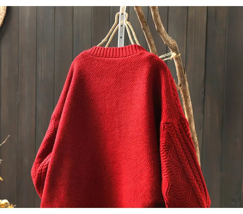 Lekki sweter dla kobiet w stylu wiskose światłowodowy w stylu swobodnego rozmiaru dla kobiet