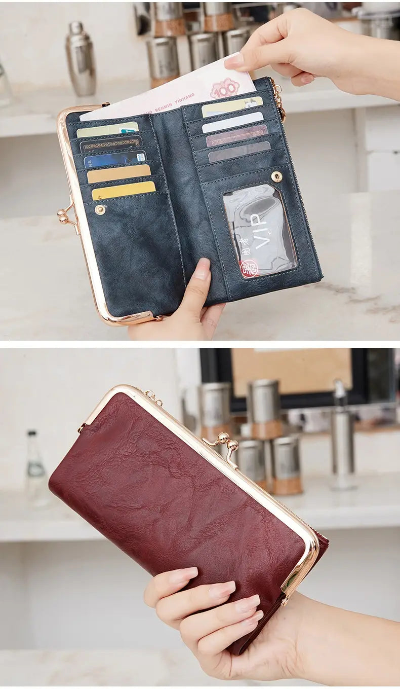 Veekindel polüester-rahakott mitme värviga, kulumiskindla PU voodriga