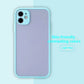 Fine Hole All-inclusive Frosted Protection Contrast Color Phone Case