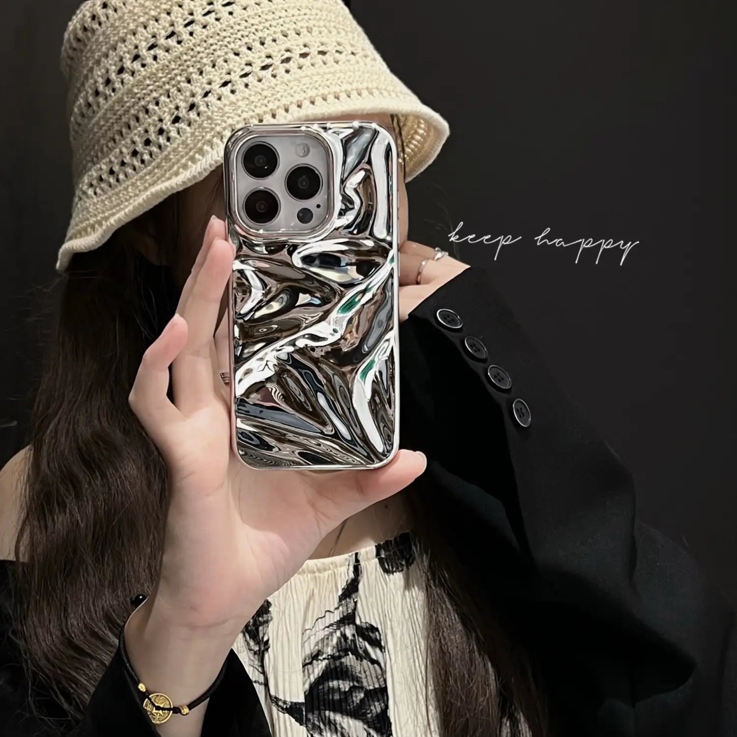 Electroplating de carcasa suave para iPhone 11 12 Pro Max Anti -Drop Fingerprint