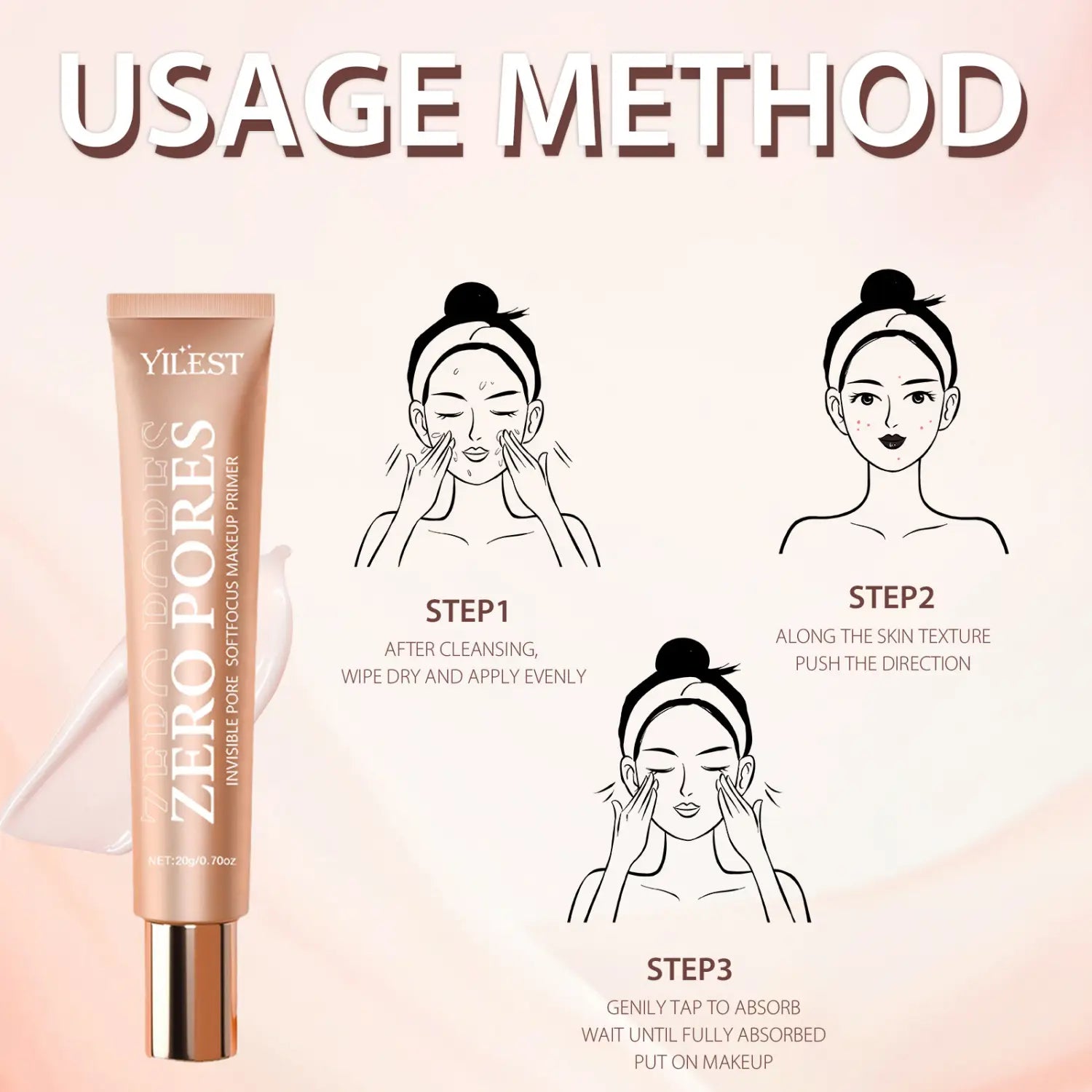 Product Net 20g Isolation Plain Face Brightening Primer for Makeup
