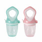 Baby Fruits And Vegetables Newborn Food Supplement Feeders Silicone Molar Rod Fruit Vegetable Fresh Food Feeder - Light