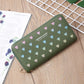 Wallet Long Letter Card Holder Hollow Heart Glittering Powder - Glittering Heart Wallets for the Stylishly Confused