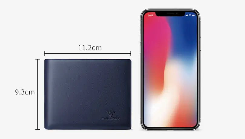 Layer Cowhide Wallet in Solid Colors for Men and Women the United States