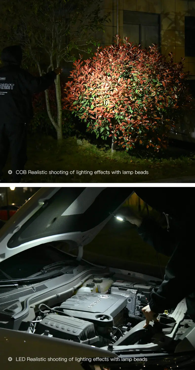 Multifunctional Emergency Charging Light Keychain with Survival Tools