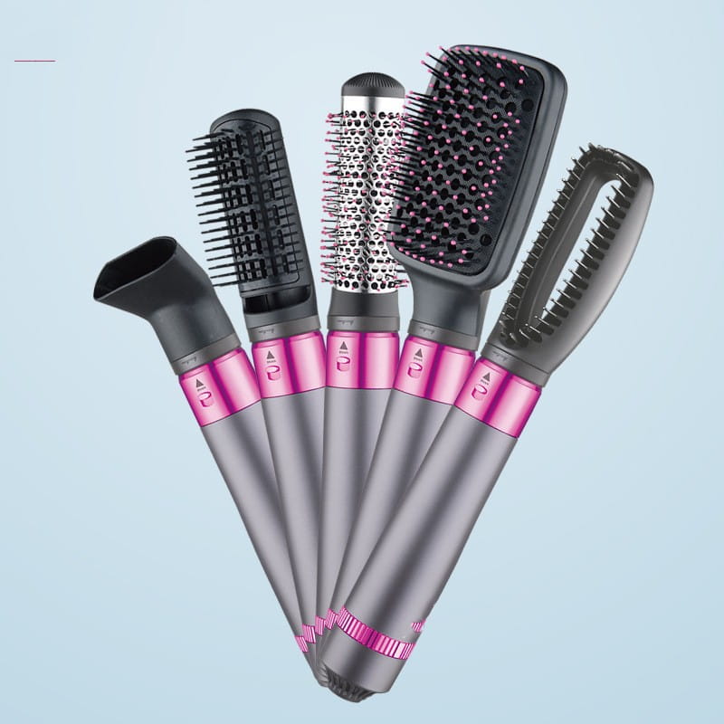 Multifunctional Straight Hair Comb with ABS Motor for Hot and Cold Air
