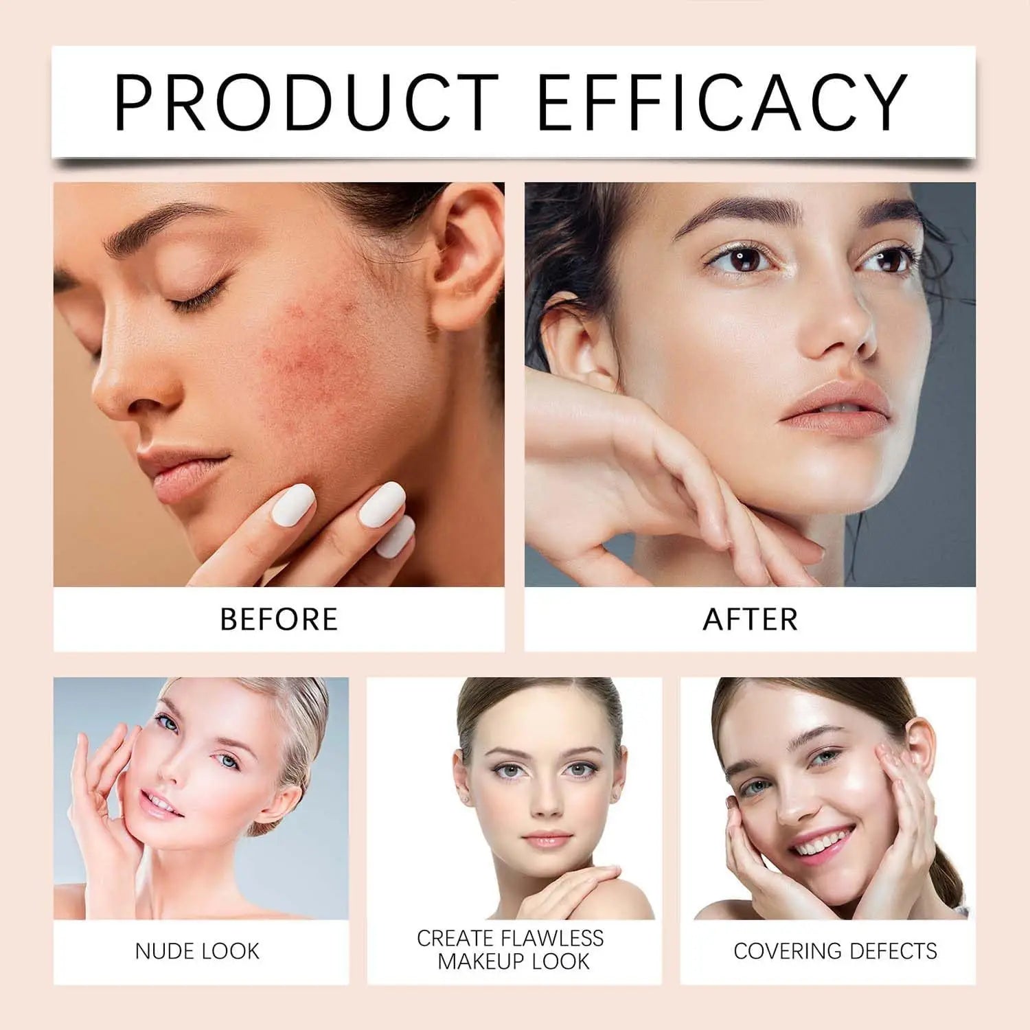 Multifunctional Stick Foundation 20g for Flawless Skin