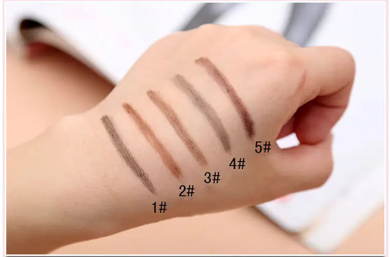 Automatic Rotating Machete Eyebrow Pencil Set for Women