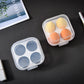 Egg Box Beauty Egg 4 Pcs Transparent Storage Box Water Drop Jelly Puff Gourd - Egg Box Beauty Four Delightful